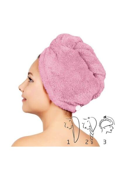 modacosmo منشفة الشعر بونيه زر القطن محاصر الشحن