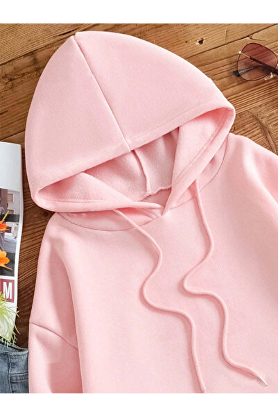 Revasser Βαμβακερό φούτερ με κουκούλα Galaxy Color Unisex Oversize - Special Printed