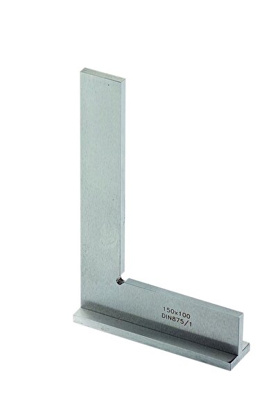 GFB 250x400 Mm Şapkalı Gönye - Dın 875/1