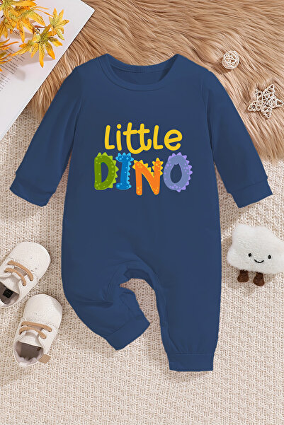 ADABEBEK Baby Boy Dino Printed Jumpsuit - 22117