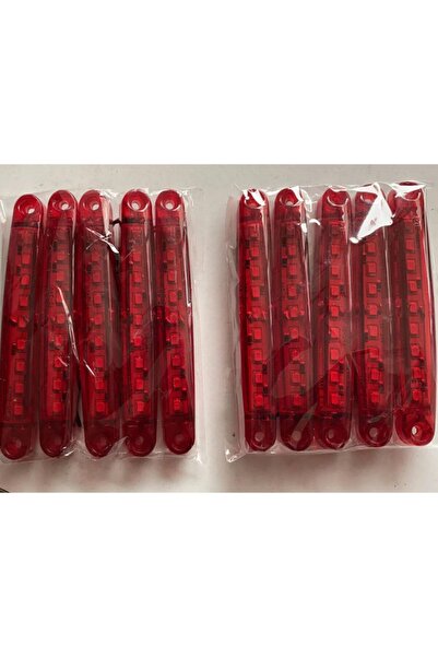 Genel Markalar 9 Ledli Kırmızı Parmak Led (10'lu Paket)