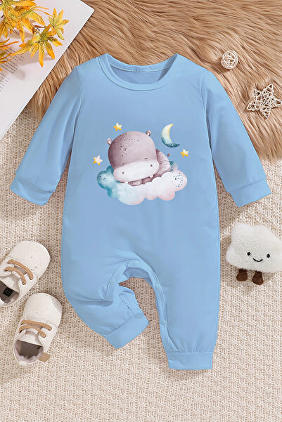 ADABEBEK Hypotamus Printed Cute Sleeping Bag - 10290