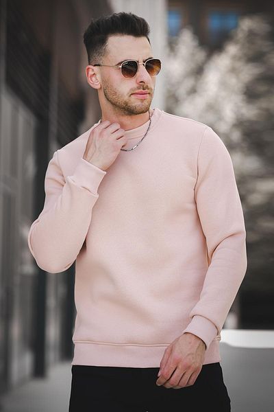 Oksit Φούτερ Gomez Fitted - Three Thread Cotton Crew Neck Φούτερ