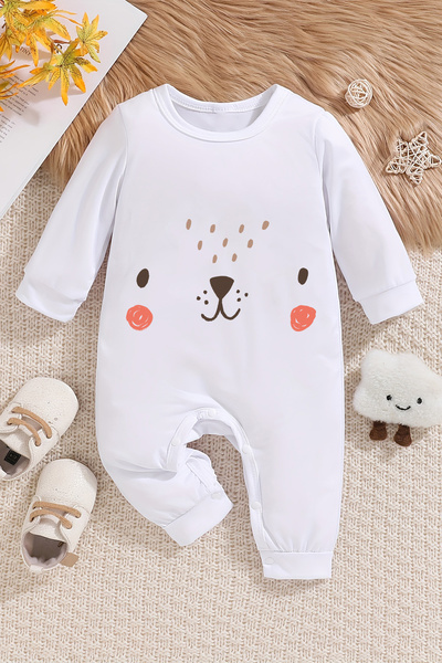 ADABEBEK Stylish Baby Rompers - Rabbit Printed, Model 22017
