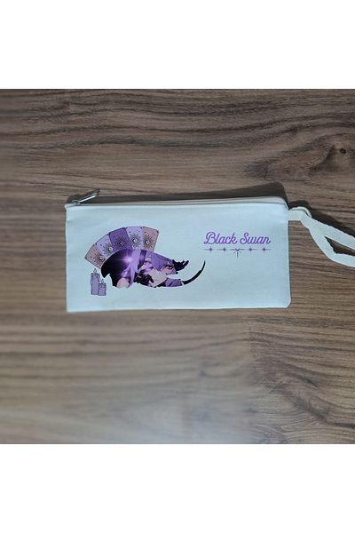 Kupabaskıcısı HSR Eidolon Series - Honkai Star Rail Black Swan Cloth Pen Holder