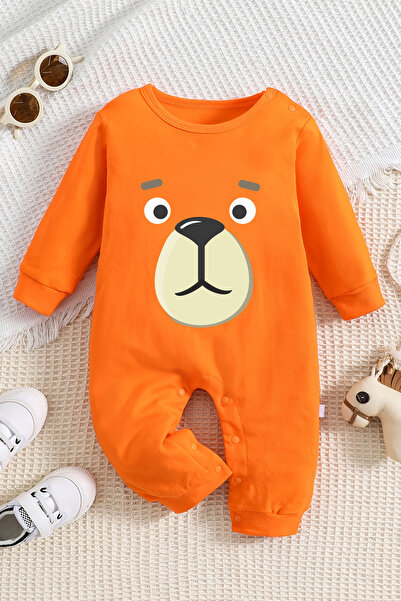 ADABEBEK رومبير أطفال ناعم بطبعة دب - موديل 20219