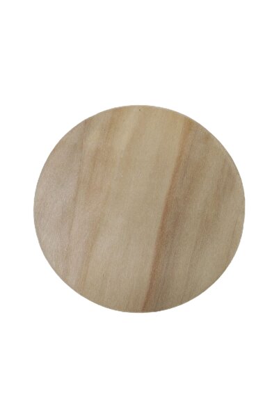 PAKCAM FİLOGRAFİ Filografi Tahtası Kavak Yuvarlak 20 Cm Çap
