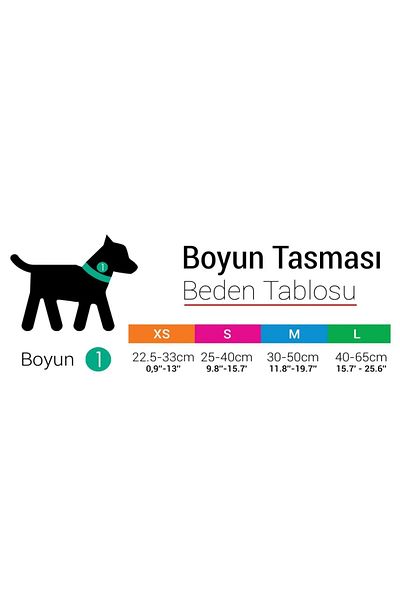 Tailpetz Weecol Allıens Collar Dog Neck Collar S Neck for 25-40cm Dogs