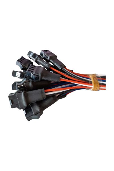 WORKMATE 10 Adet 4 Pinli 12 cm 10.50 mm Konnektör Kablo