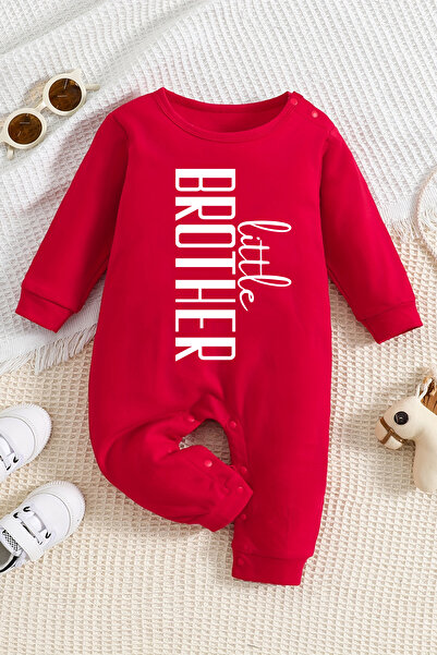 ADABEBEK Little Brother Printed Baby Jumpsuit - 22015 Model