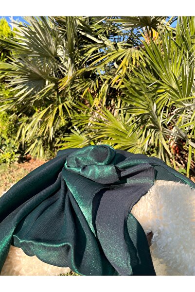 ahhu Parlak Saten Tanya Janjan Tesettür Abiyelik Şal