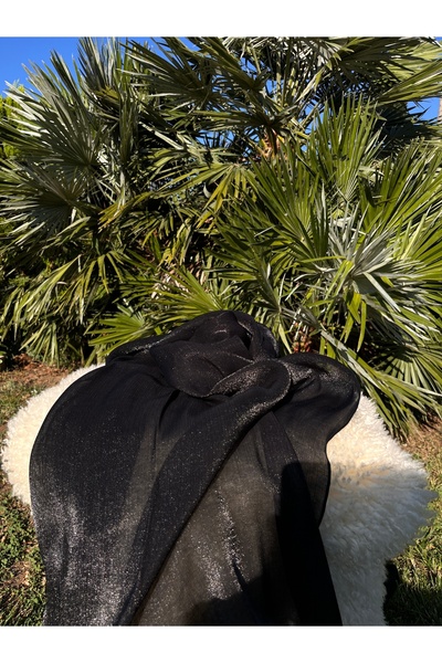 ahhu Parlak Saten Tanya Janjan Tesettür Abiyelik Şal