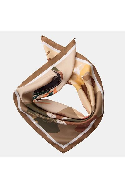 HUCKBERRY Martina Italian Premium Series - Φουλάρι Bandana και Como Φουλάρι από τη διάσημη Barbieri