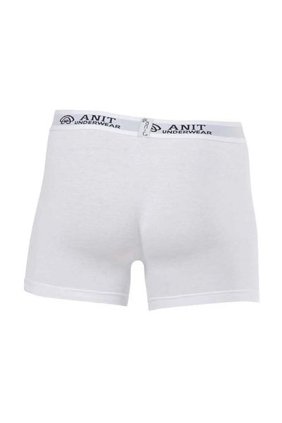 Anıt Ανδρικά Boxers Lycra Plus Size - 6 τεμάχια, κοντά πόδια, 92% βαμβάκι, 8% λύκρα