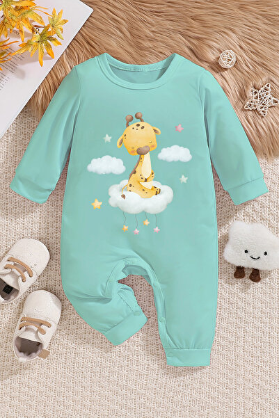 ADABEBEK Giraffe Printed Cute Sleeping Bag - 10296