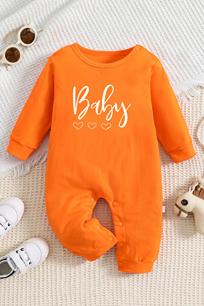 ADABEBEK 22016 Model Heart Printed Style Baby Rompers