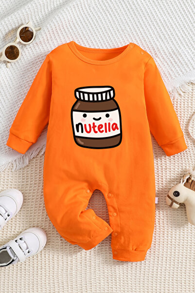 ADABEBEK Nutella Baskılı Tulum 10061
