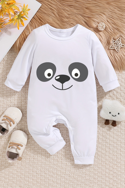 ADABEBEK Puppy Printed Cute Baby Rompers - 20228