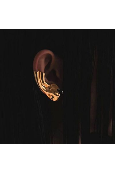DM Takı Design Armor Earrings (Double)