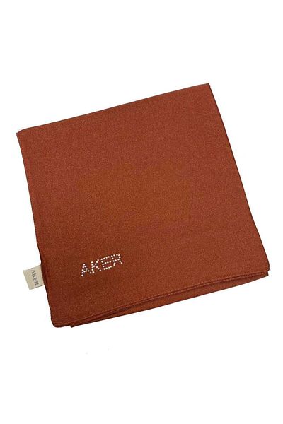Aker Eșarfă de cristal - Culoare uni - 3030200 -941 - Tigla