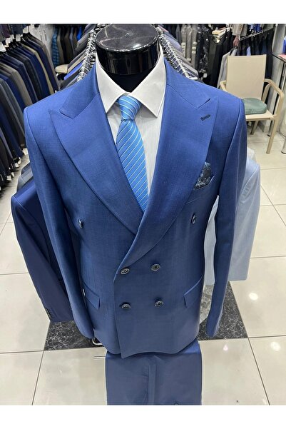 MASSARO Чоловічий костюм-тройка з накидкою - 100% шерсть, 100% якість