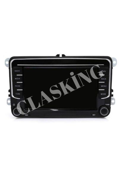 ClasKing Volkswagen Uyumlu 7'' İnch Uyumlu Android Multimedia Carplay 2gb Ram 32gb Hafıza Usb Bt Navigasyon