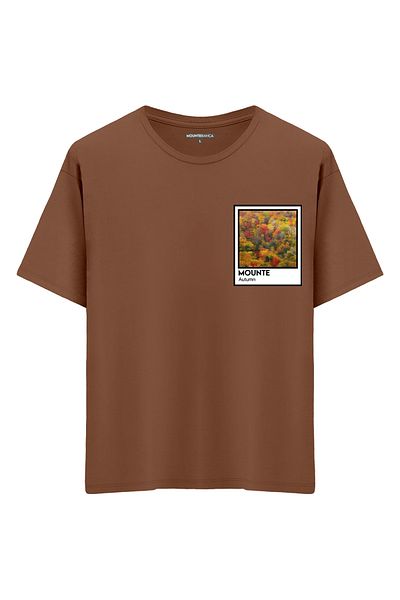 Mounte Bianca Φθινοπωρινό μπλουζάκι Oversize