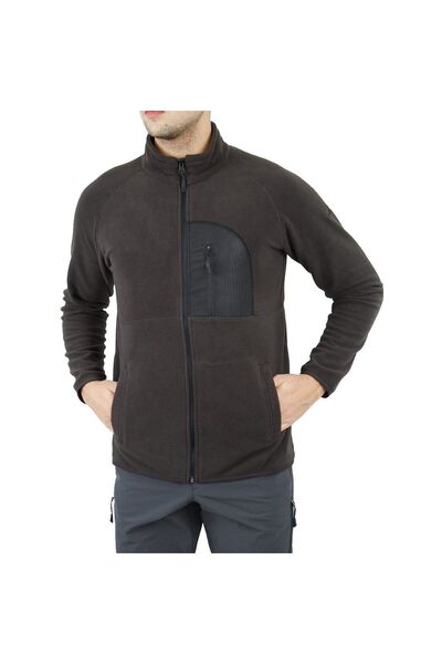 Alpinist Polar-anthracite Colored Motus Full Zip - M Printed