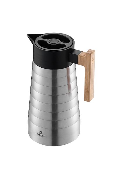 Emsan 2 Lt Capacity Inox Thermos - Emboss