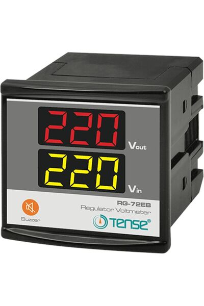 TENSE RG-72EB Kornalı Dijital Voltmetre (Regülatörler için) 3V - 300V AC (50/...