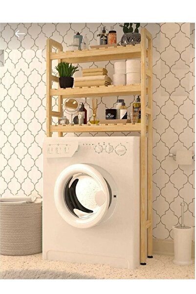 CeNeKo Raft organizator din lemn deasupra mașinii de spălat Raft pentru baie ...