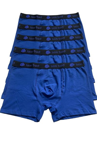 Miss Blue Moon Ανδρικά Premium Cotton Boxers - Colorful 5 Pack 4000-1