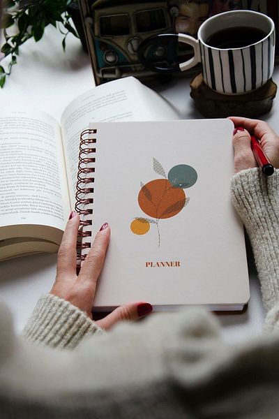 CoNotes مخطط A5 غير مؤرخ / جدول أعمال غير مؤرخ
