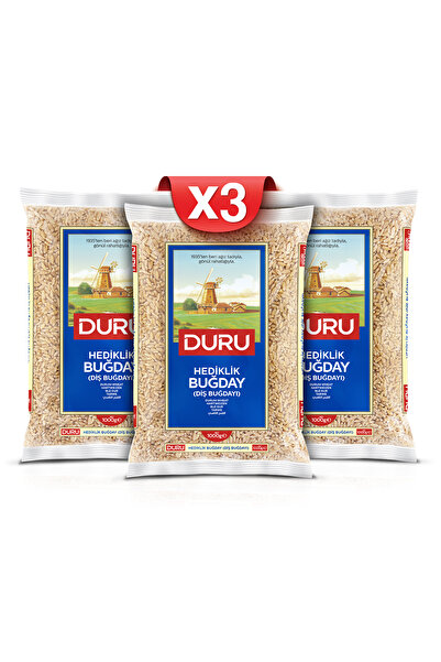 Duru 3'lü Hediklik (Diş Buğdayı) 3x1kg