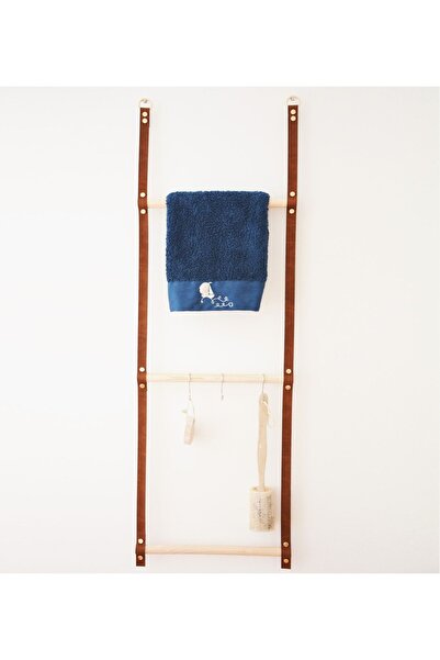 Bundera Banyo Mutfak Havlupan Havluluk Petek Duvar Ve Kapı Asacağı Deri Banyo Ayaklı El Havluluğu Askısı