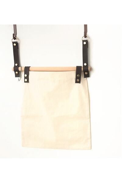 Bundera Dolap Kapağına Uyumlu Dolap Içi Düzenleyici Kapı Arkası Deri Düzenleyici Askı Ve Çamaşır Sepeti