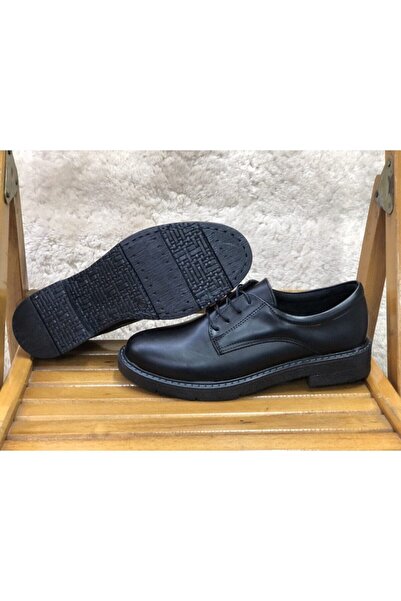 KAFKASLAR AYAKKABI Unisex Stringed Non-Slip Sole Classic Model Oxford Shoes