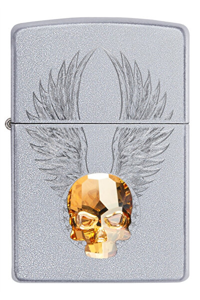 Zippo Gold Skull Design Çakmak