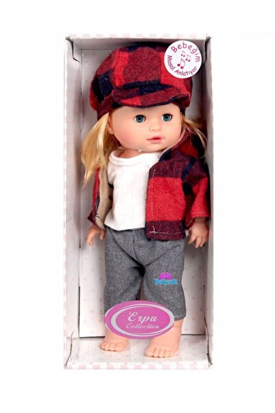 hediyecik Masal Anlatan Collection Gerçekçi Kız Et Bebek 35 cm