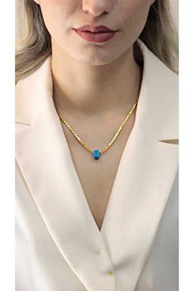 DİAMİNE PIRLANTA 14 Ayar Altın Pullu (3.5 MM) Halep Zincir Kolye