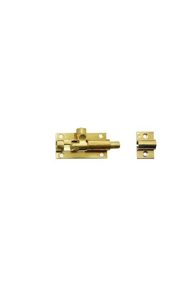 SGS Yellow Brass Door Slider - 4cm (1 Pc)