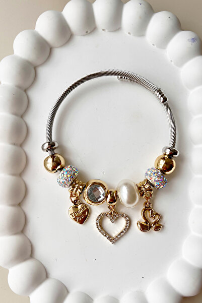 Fubena 8033 Leylek Sallantılı Çelik Bileklik