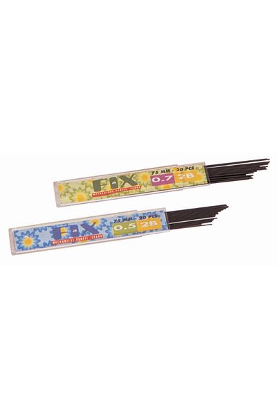 as alpa store Pack of 12 Fix Min 0.5mm Pen Nib 2B
