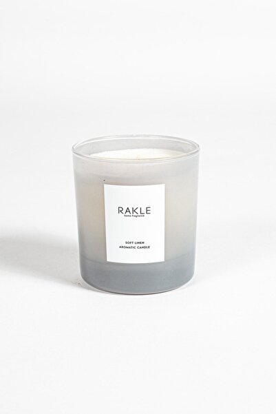 Rakle Basic Soft Soft Linen Kokulu Mum Gri 200 gr