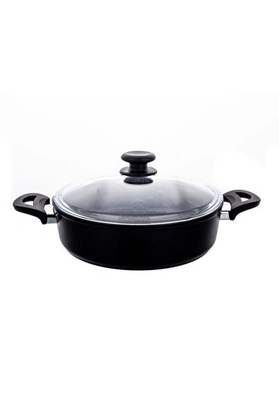 Aryıldız Solido Granit Kısa Tencere 28 cm