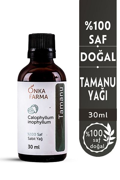 OnkaFarma Onka Farma - 100% Natural Tamanu Oil, Pure Cold Pressed - 30 ml
