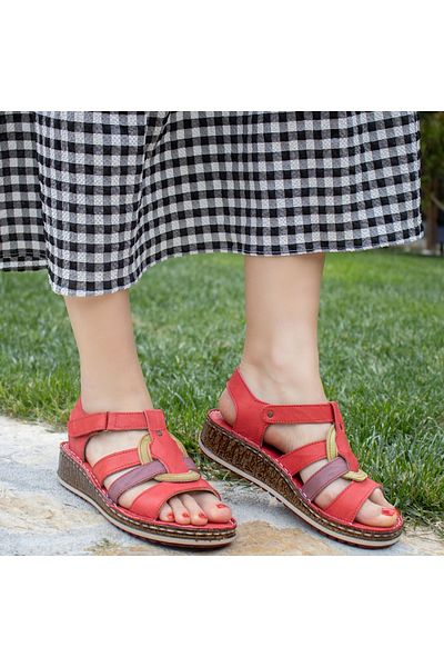 CONSUELO Orthopedic Leather Women's Sandals 11317