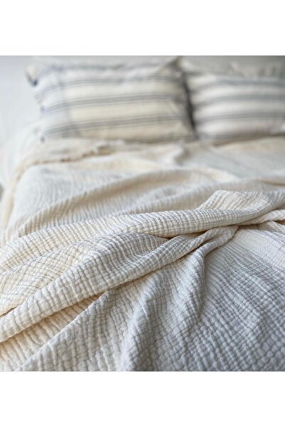 Sefaoğlu tekstil Single Muslin Bedspread - 100% Cotton, 170*250 Cm