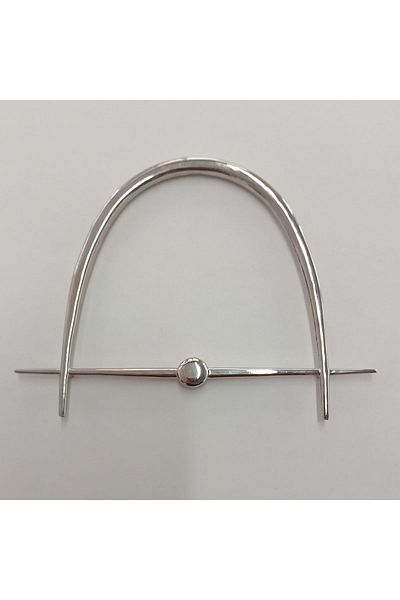 AĞIRSOY Nickel Plated Metal Bag - Pair of Handles Is the Price