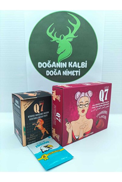 Q7 Q7 MACUN 240GR 1 ADET + 1 ADET Q7  BALLI MACUN (12Lİ KUTU) + 1 MENDİL HEDİ...
